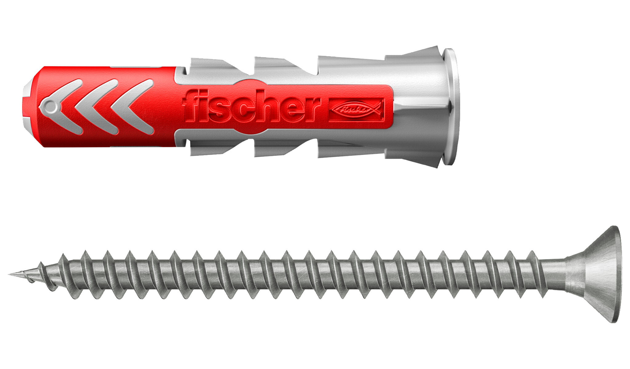 fischer DuoPower 6 x 30 S screw A2 stainless steel